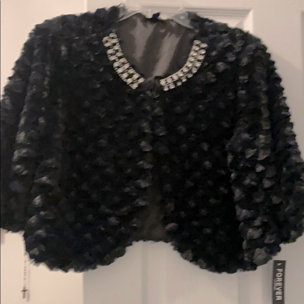 Black Dressy Shrug